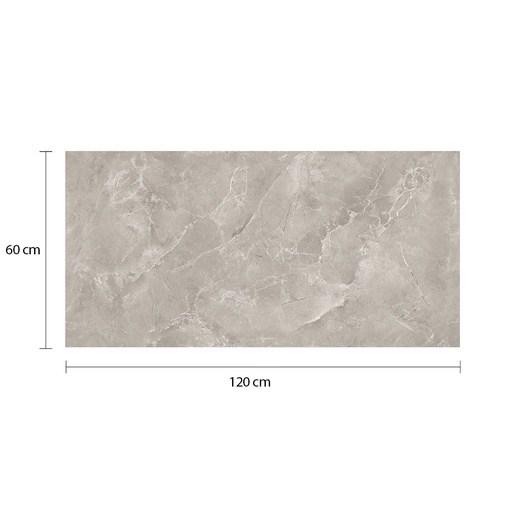 [MAPMARALBORATCJ] Porcelanato Meson Marmol Alboran Taupe MAASTRICHT 60 x 120 cm por 1m²