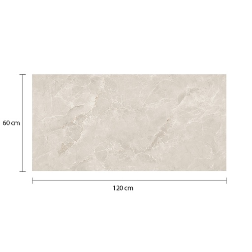 [MAPMARALBORAGCJ] Porcelanato Meson Marmol Alboran Greige MAASTRICHT 60 x 120 cm por 1m²