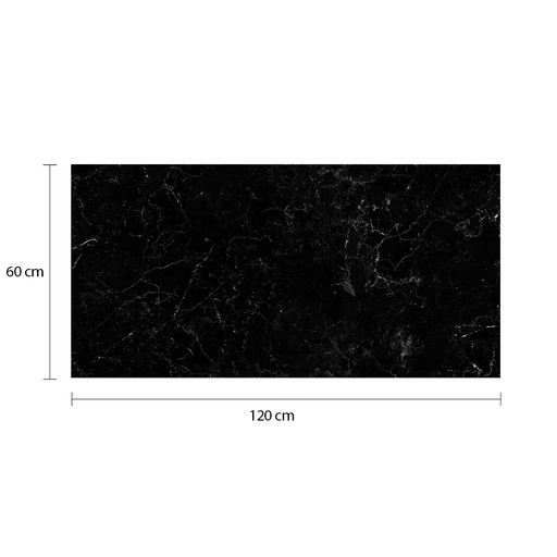 [MAPMARMONZONCJ] Porcelanato Meson Marmol Monzón Black HG MAASTRICHT 60 x 120 cm por 1m²
