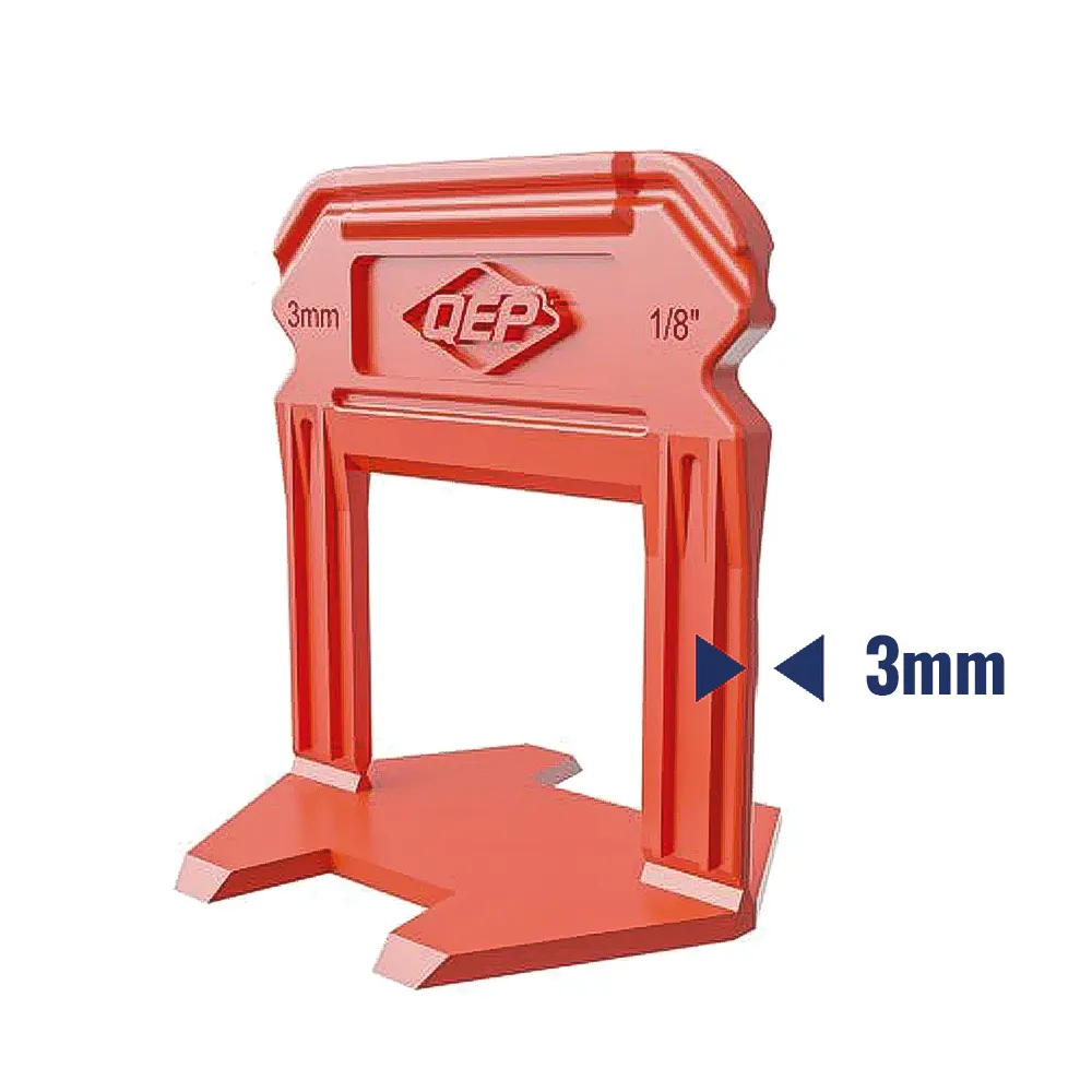 [QEP99769Q] Anclas XTREME para nivelación de 3mm QEP (Bolsa de 100 unidades)