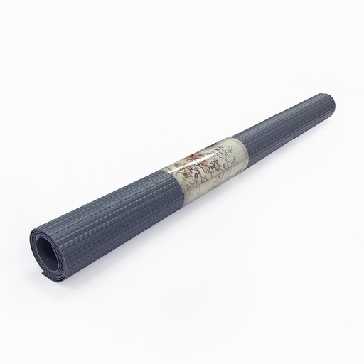 [SBPGRISPIXEL1ML-1M] Rollo Protector de piso Pixel de PVC Gris – 1 metro x 60 cm – SAN BLAS
