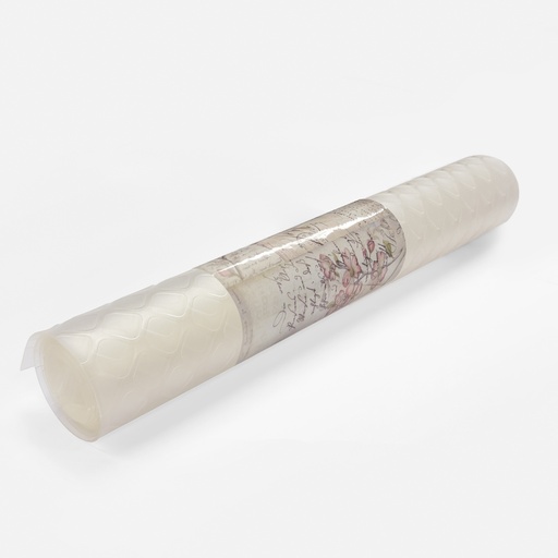 [SBPTRANSCOCO1ML-2M] Rollo Protector de piso Translúcido Mate Cocos de PVC – 2 metros x 60 cm – SAN BLAS