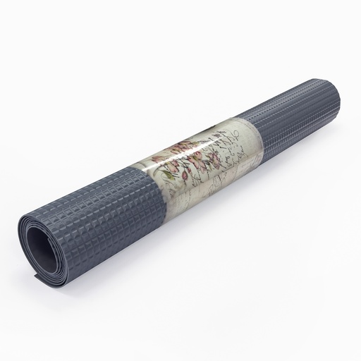 [SBPGRISPIXEL1ML-2M] Rollo Protector de piso Pixel de PVC Gris – 2 metros x 60 cm – SAN BLAS