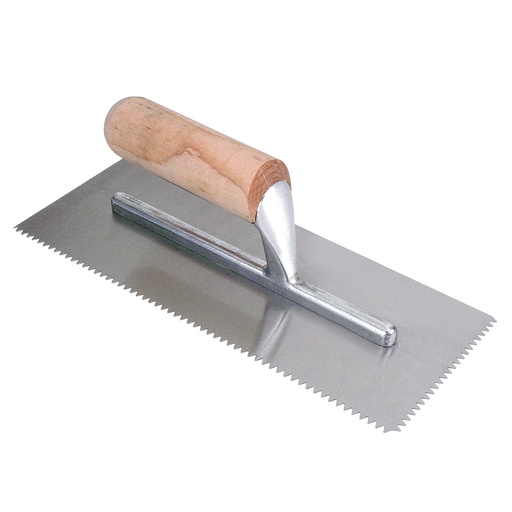 [QEP849715DCB] Llana dentada con mango de madera tipo V de 5X4mm