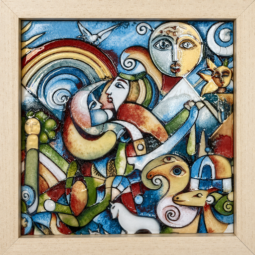 [DECBAOTACCER676] Cuadro Mistico A 18X18X1.2
