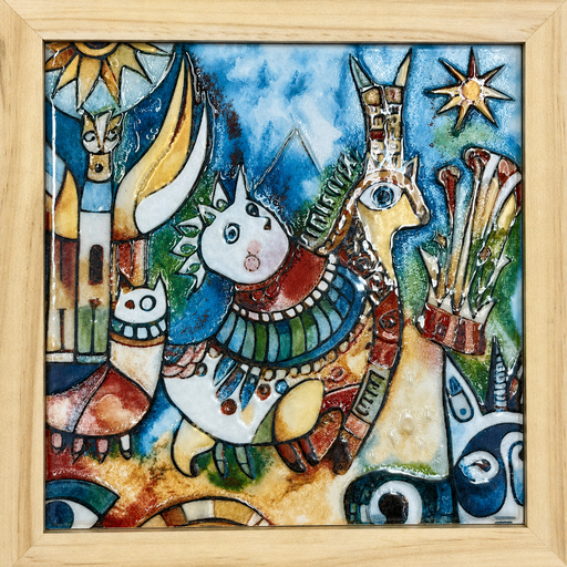 [DECBAOTACCER677] Cuadro Mistico B 18X18X1.2
