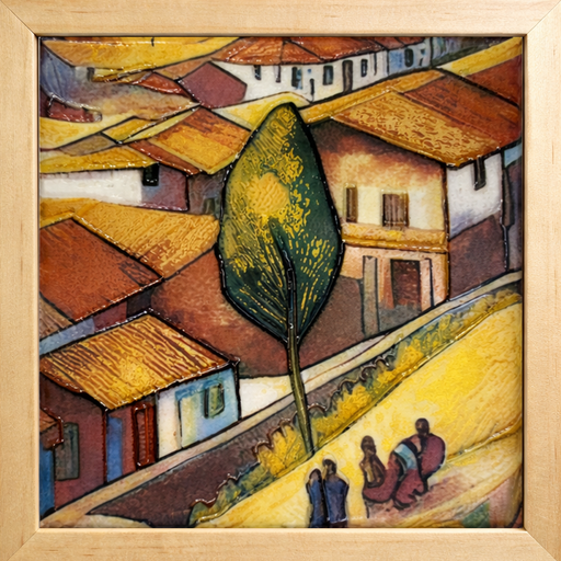 [DECBAOTACCER689] Cuadro Paisaje 18X18X1.2
