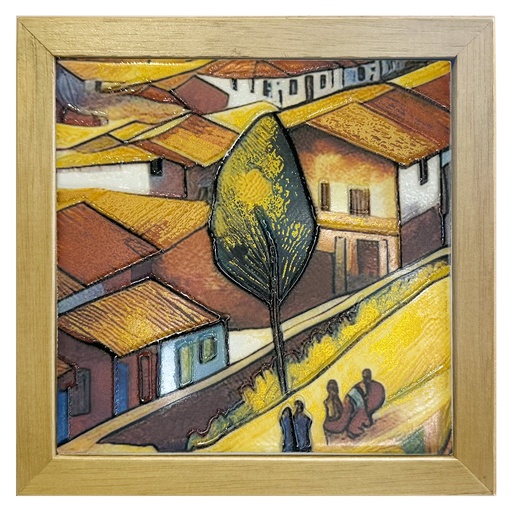 [DECBAOTACCER689] Cuadro Paisaje 18X18X1.2
