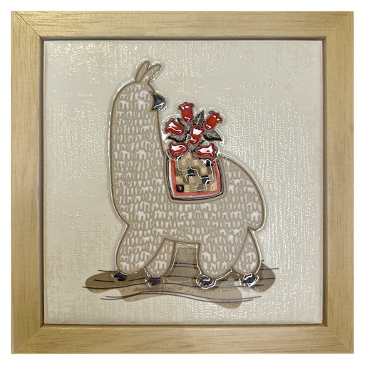 [DECBAOTACCER674] Cuadro Alpaca C 18X18X1.2
