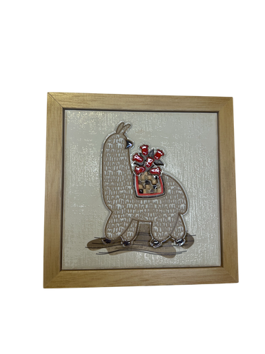[DECBAOTACCER674] Cuadro Alpaca C 18X18X1.2
