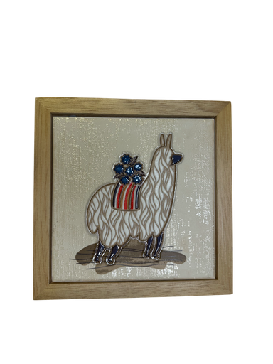 [DECBAOTACCER675] Cuadro Alpaca D 18X18X1.2
