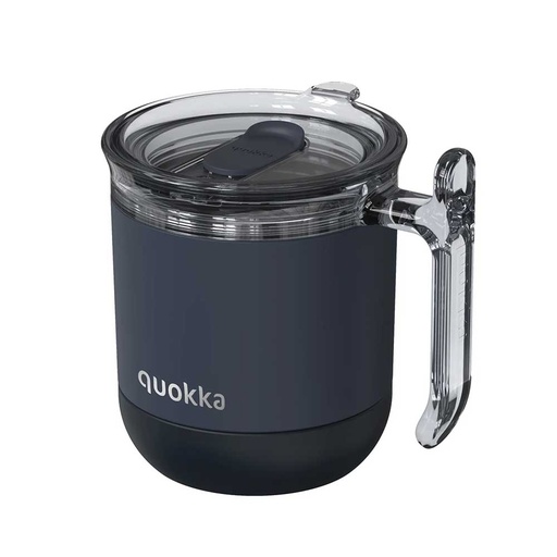 [QK40273WAVBL260] Taza Termica Quokka Wave Black 260 ML